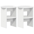 Armario auxiliar 2 pcs Alto Brillo Ø40 x 50 cm