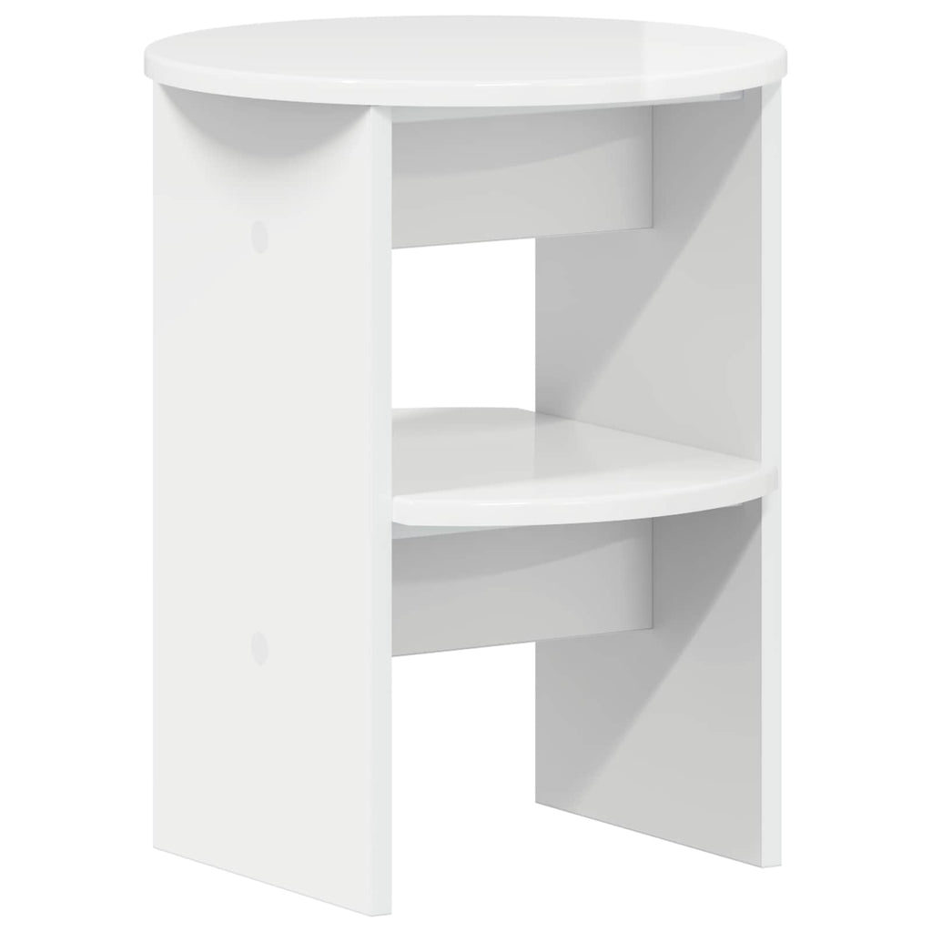 Armario auxiliar 2 pcs Alto Brillo Ø40 x 50 cm