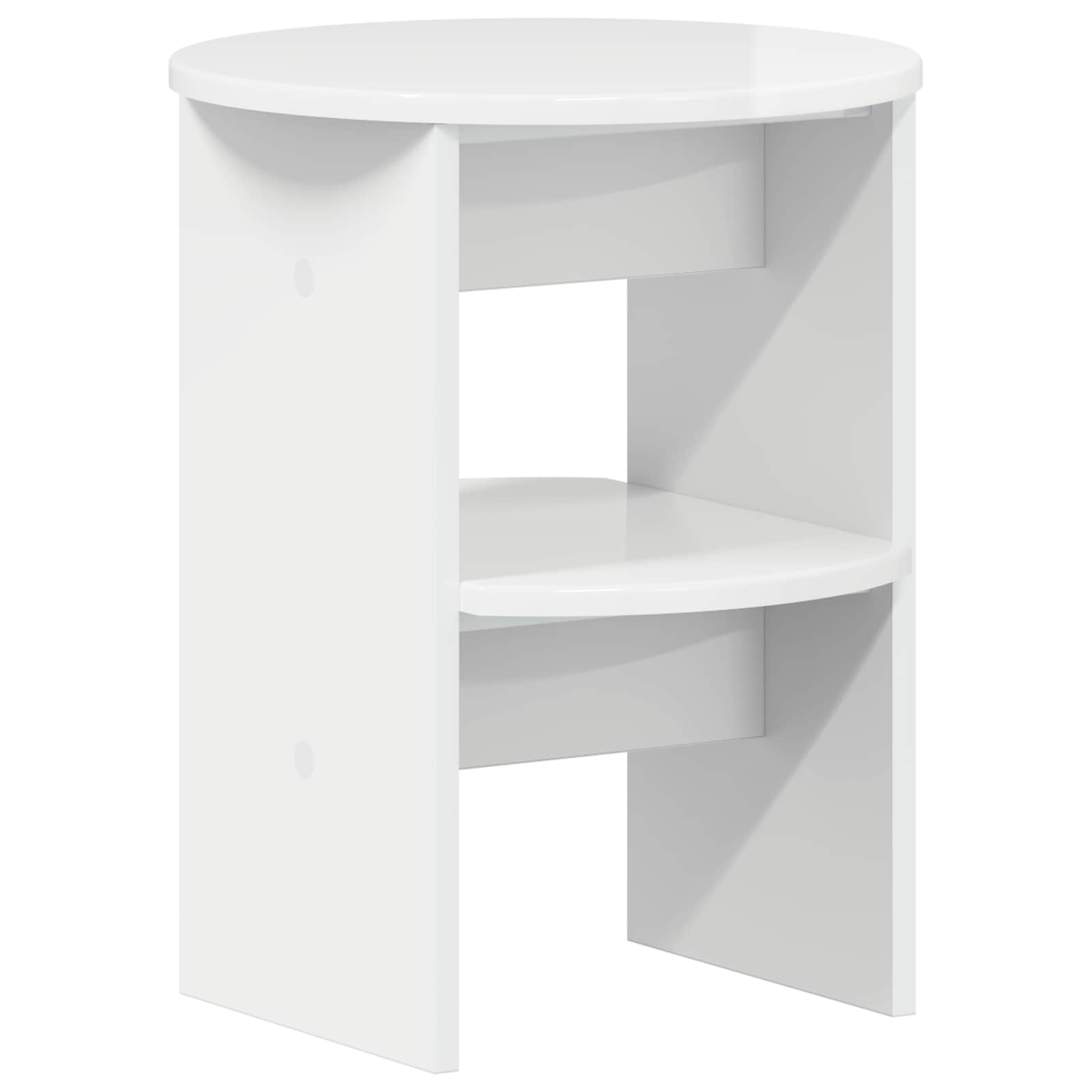Armario auxiliar 2 pcs Alto Brillo Ø40 x 50 cm