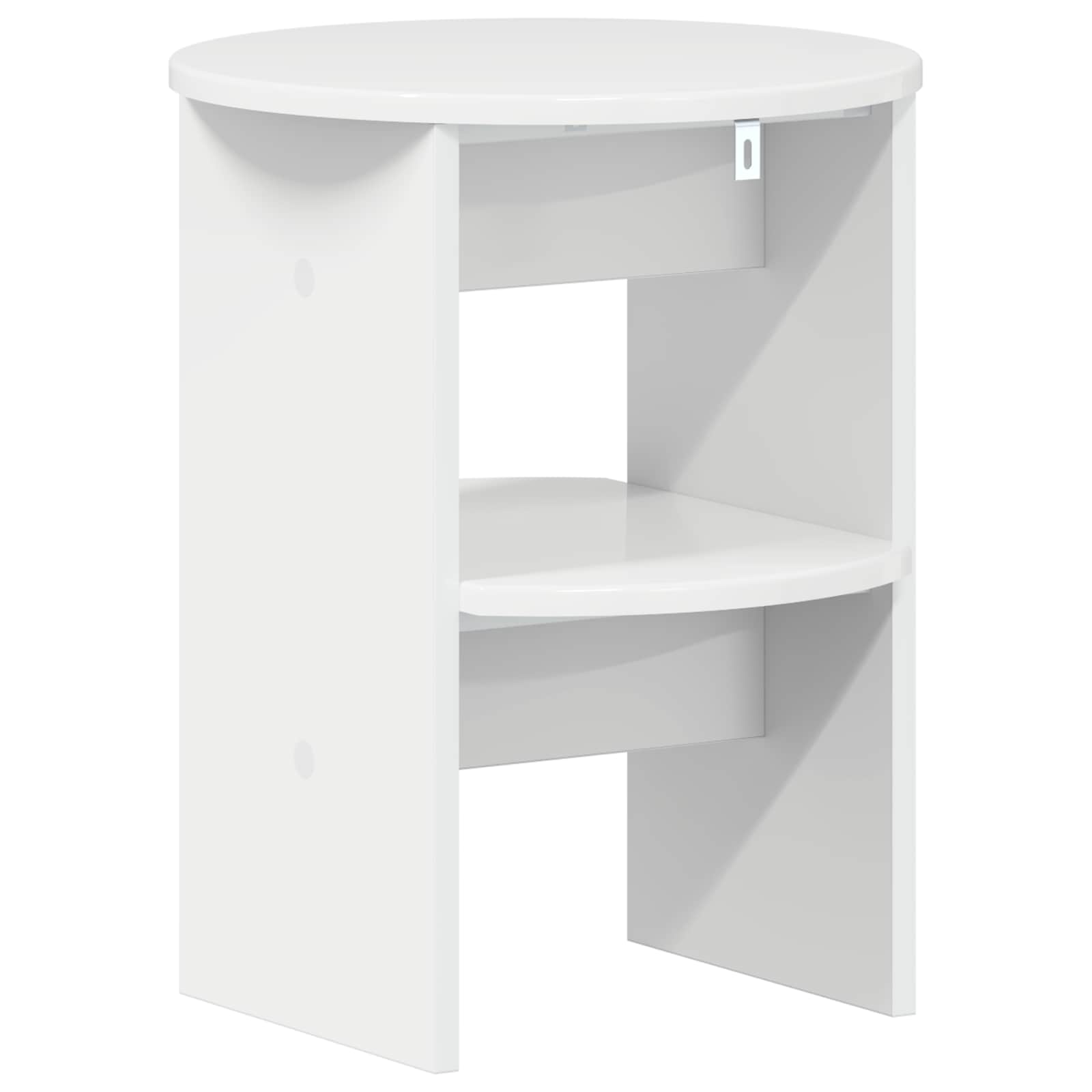 Armario auxiliar 2 pcs Alto Brillo Ø40 x 50 cm