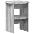 Armario auxiliar Gris Sonoma Ø40 x 50 cm Madera de ingeniería