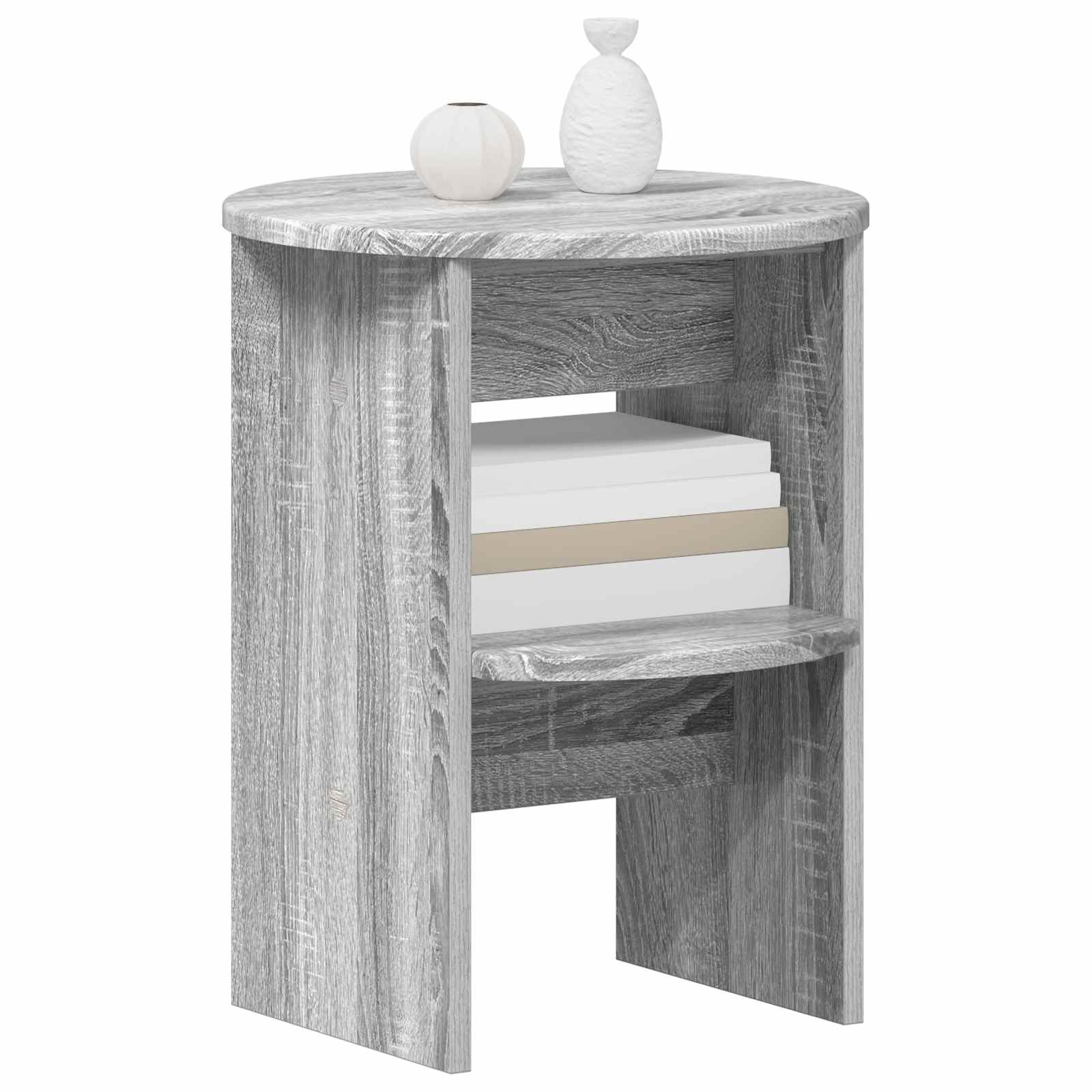 Armario auxiliar Gris Sonoma Ø40 x 50 cm Madera de ingeniería
