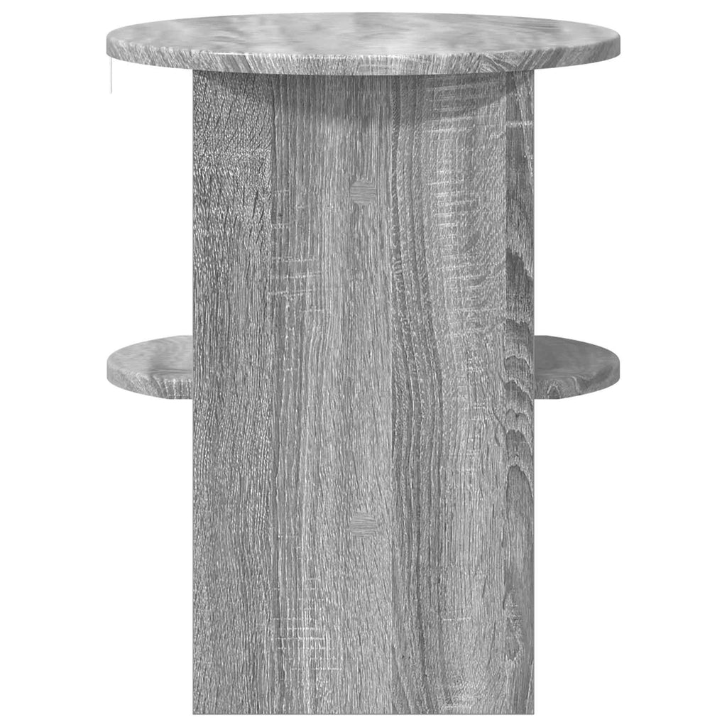 Armario auxiliar Gris Sonoma Ø40 x 50 cm Madera de ingeniería