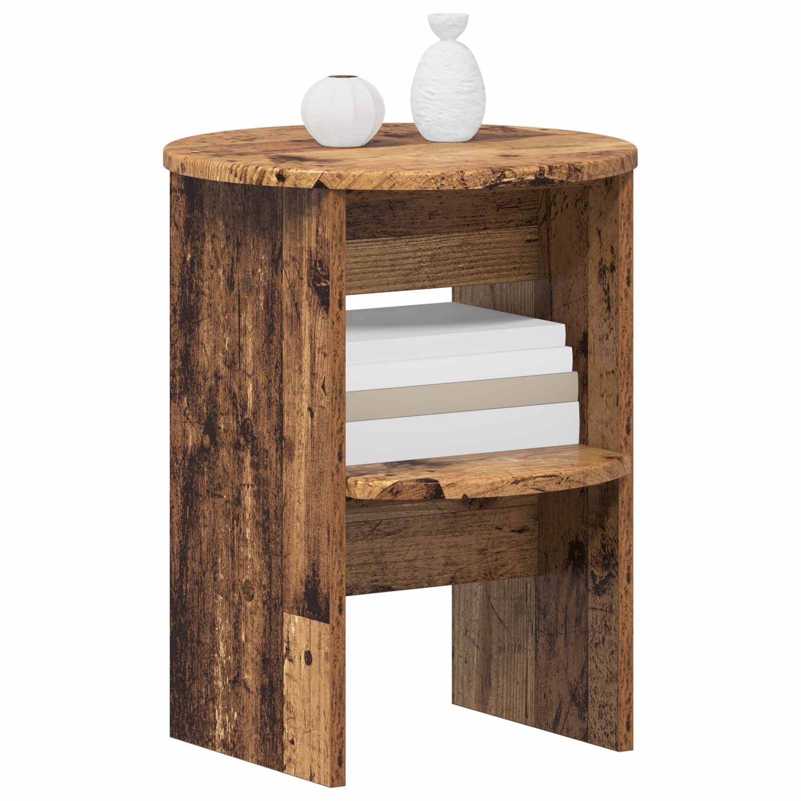 Armario auxiliar Madera vieja Ø40 x 50 cm Madera de ingeniería