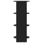 Armario auxiliar Negro 40 x 40 x 100 cm Madera de ingeniería