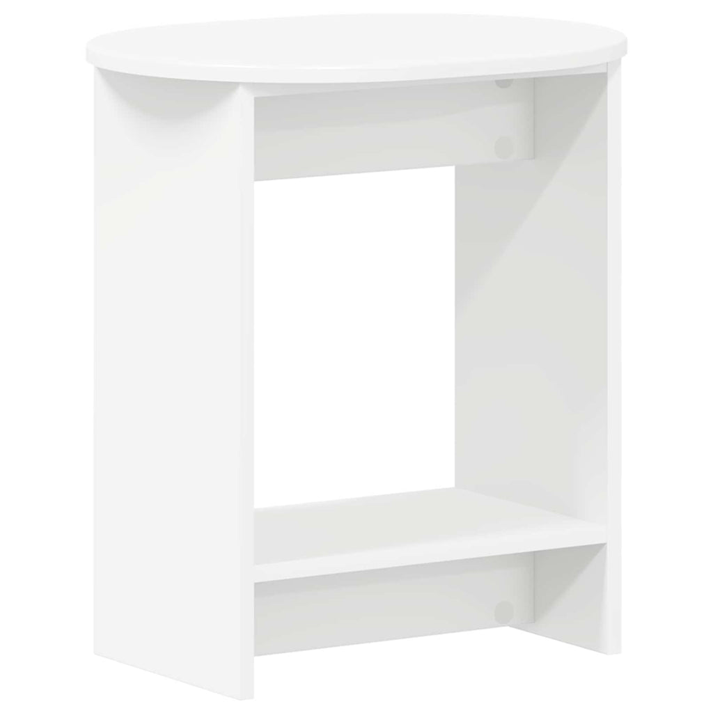 Mesa lateral Blanco 50 x 39,5 x 55 cm Madera de ingeniería