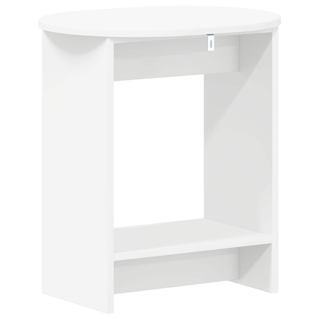 Mesa lateral Blanco 50 x 39,5 x 55 cm Madera de ingeniería