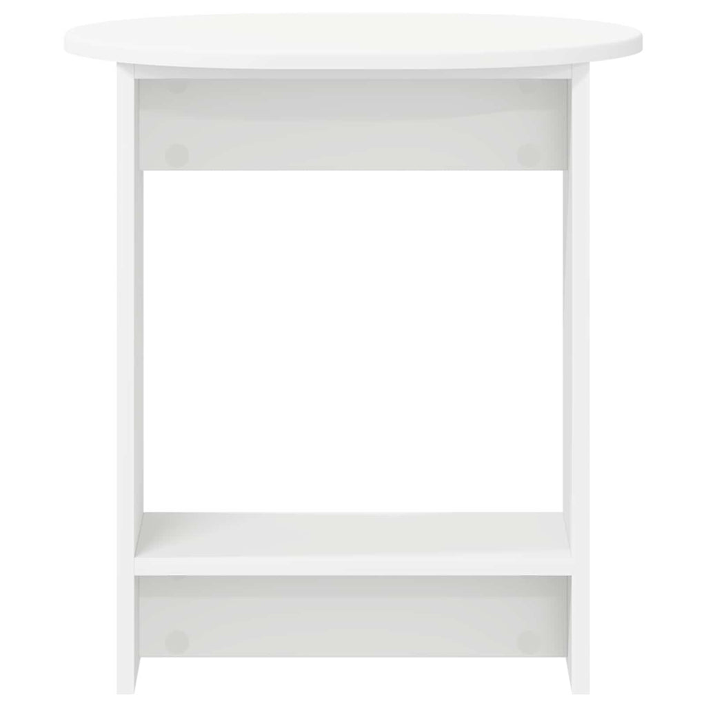 Mesa lateral Blanco 50 x 39,5 x 55 cm Madera de ingeniería
