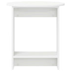 Mesa lateral Blanco 50 x 39,5 x 55 cm Madera de ingeniería