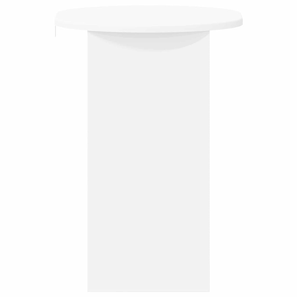 Mesa lateral Blanco 50 x 39,5 x 55 cm Madera de ingeniería