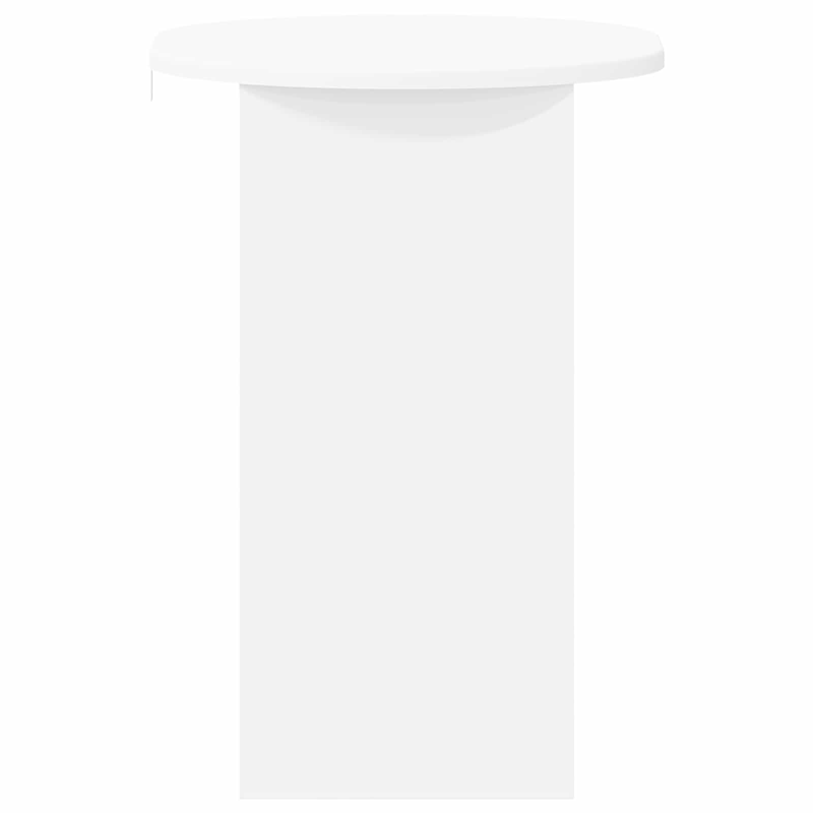 Mesa lateral Blanco 50 x 39,5 x 55 cm Madera de ingeniería