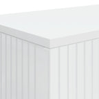 Mesa Consola Alto Brillo 101 x 29 x 74 cm Madera de ingeniería