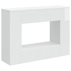 Mesa Consola Alto Brillo 101 x 29 x 74 cm Madera de ingeniería