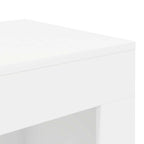 Mesa lateral Blanco 60 x 40 x 65 cm Madera de ingeniería