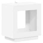 Mesa lateral Blanco 60 x 40 x 65 cm Madera de ingeniería