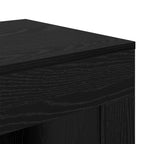 Mesa lateral Roble Negro 60 x 40 x 65 cm Madera de ingeniería