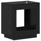 Mesa lateral Roble Negro 60 x 40 x 65 cm Madera de ingeniería