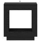 Mesa lateral Roble Negro 60 x 40 x 65 cm Madera de ingeniería