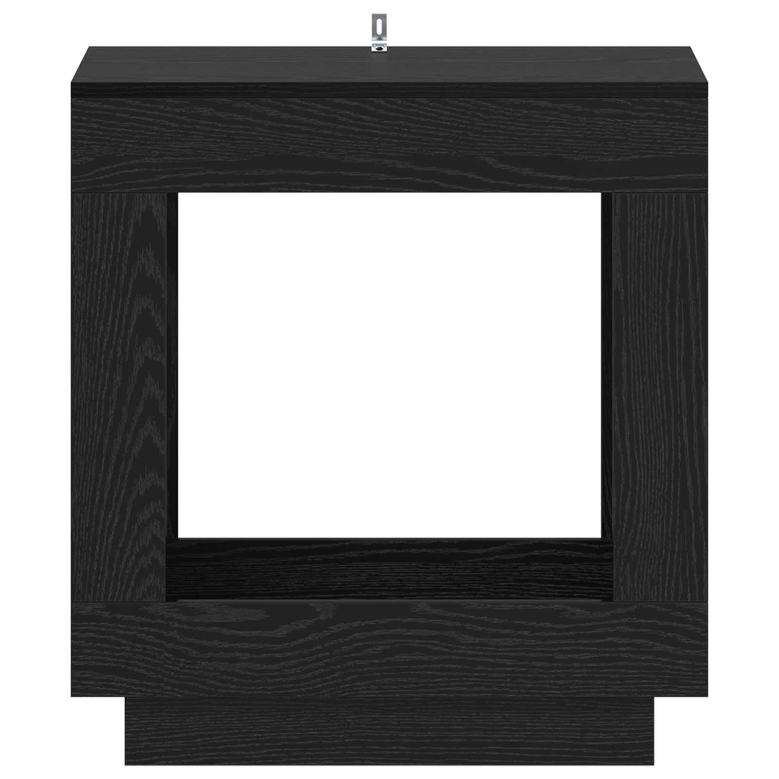 Mesa lateral Roble Negro 60 x 40 x 65 cm Madera de ingeniería