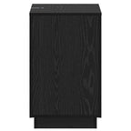 Mesa lateral Roble Negro 60 x 40 x 65 cm Madera de ingeniería