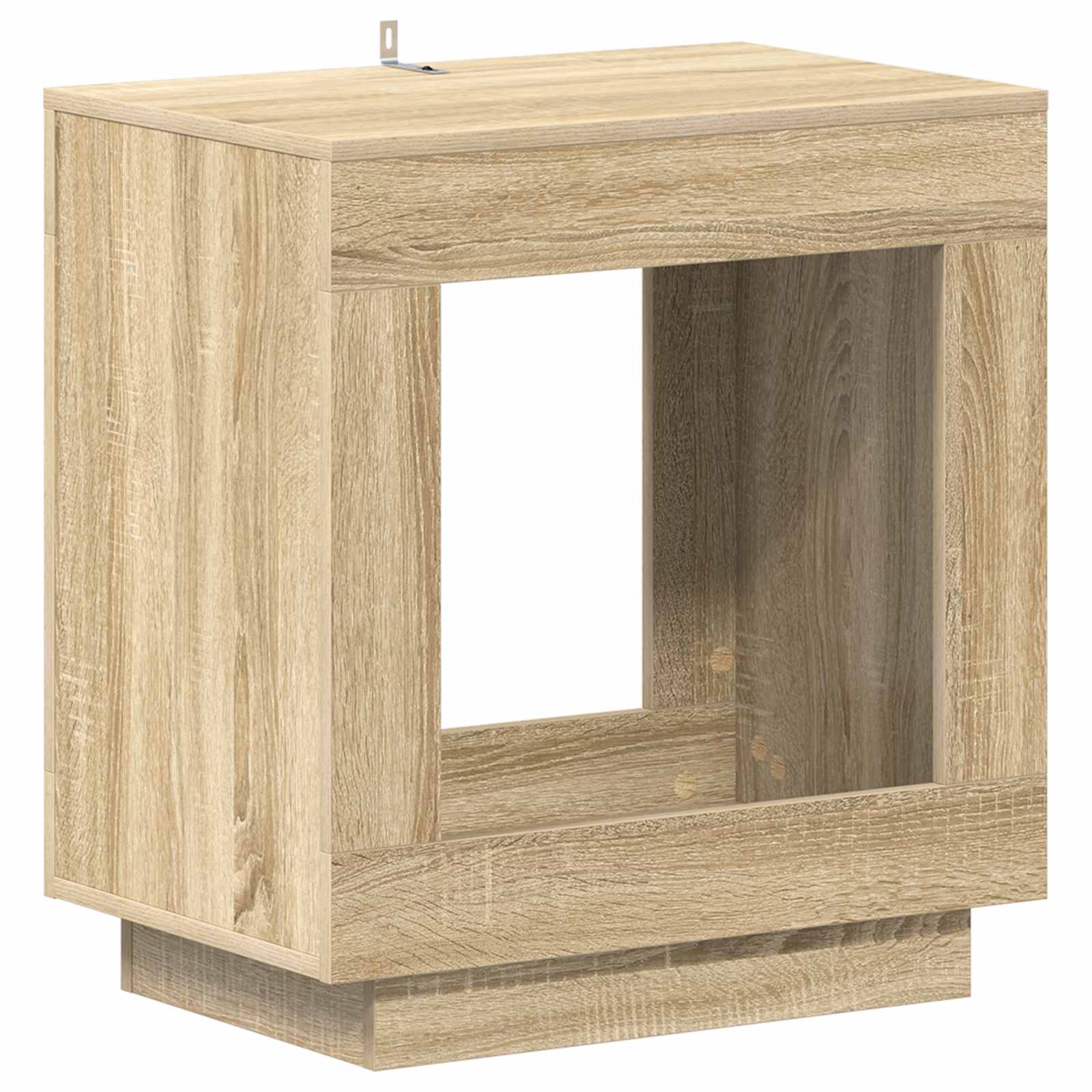 Mesa lateral Roble Sonoma 60 x 40 x 65 cm Madera de ingeniería