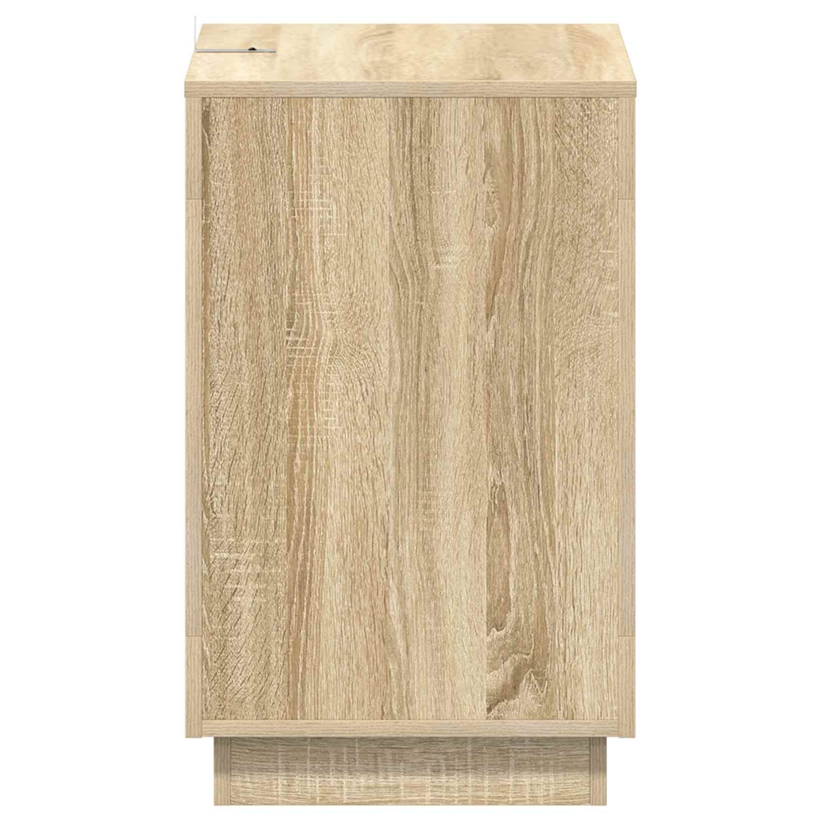 Mesa lateral Roble Sonoma 60 x 40 x 65 cm Madera de ingeniería