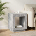 Mesa lateral Gris Hormigón 60 x 40 x 65 cm Madera de ingeniería