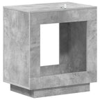 Mesa lateral Gris Hormigón 60 x 40 x 65 cm Madera de ingeniería
