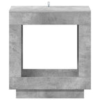 Mesa lateral Gris Hormigón 60 x 40 x 65 cm Madera de ingeniería
