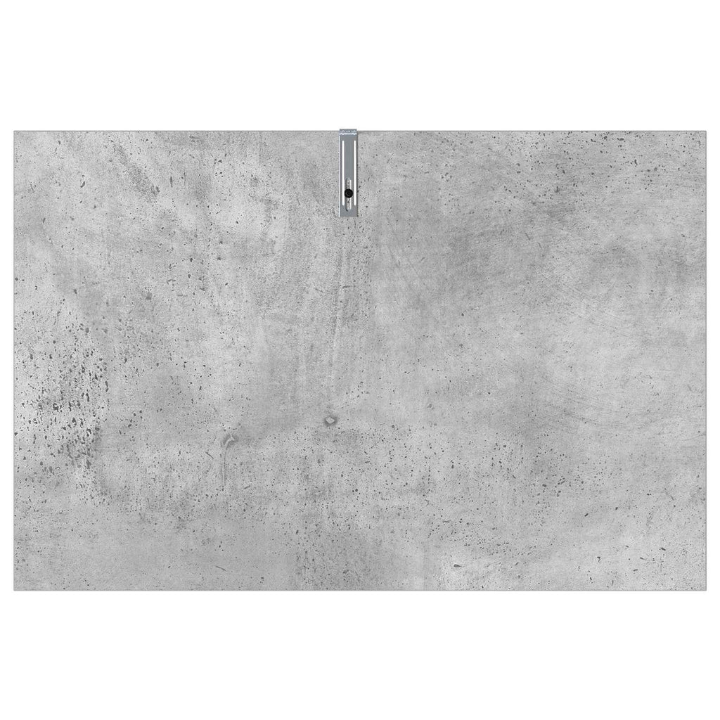 Mesa lateral Gris Hormigón 60 x 40 x 65 cm Madera de ingeniería