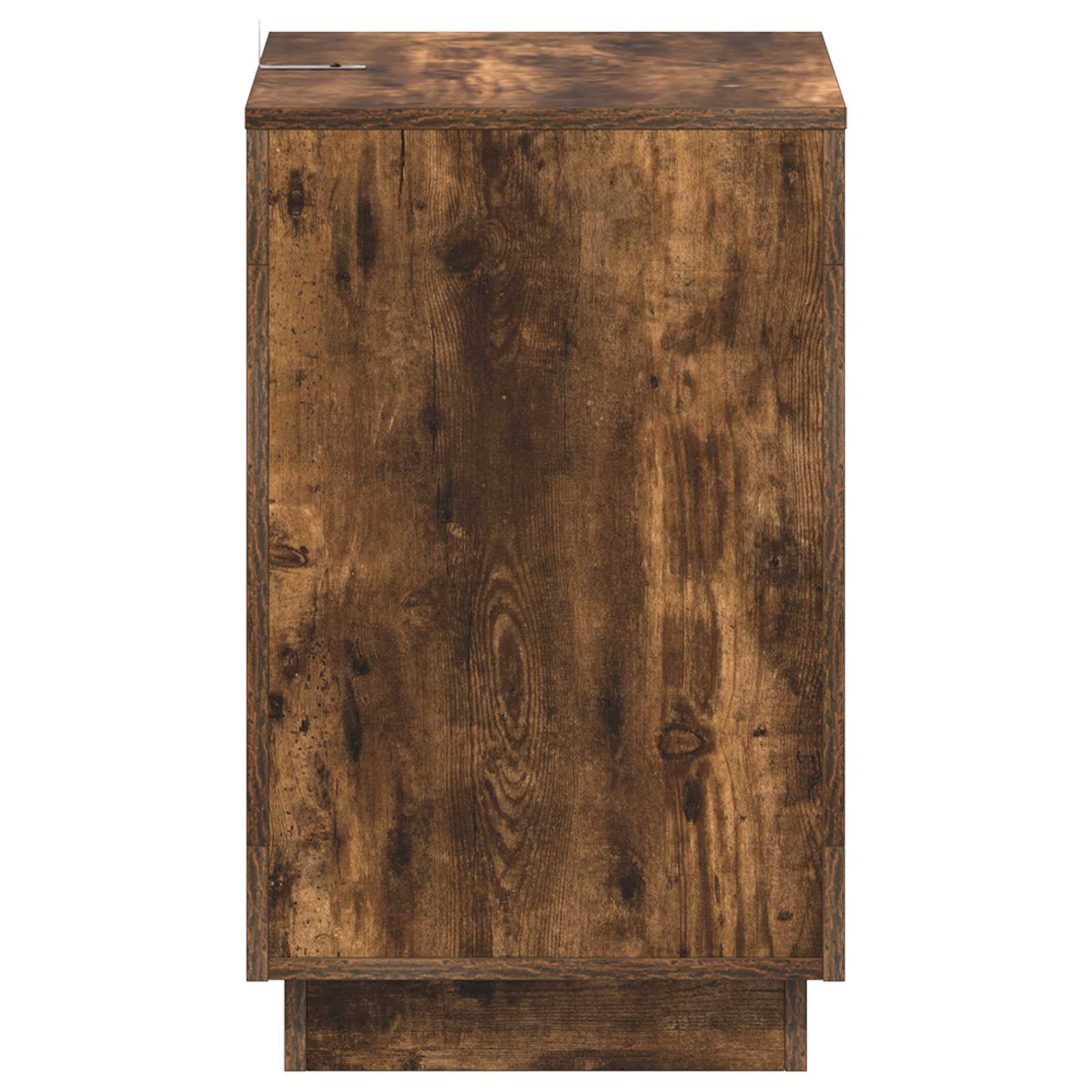 Mesa lateral Roble Ahumado 60 x 40 x 65 cm Madera de ingeniería
