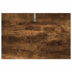 Mesa lateral Roble Ahumado 60 x 40 x 65 cm Madera de ingeniería