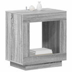 Mesa lateral Gris Sonoma 60 x 40 x 65 cm Madera de ingeniería