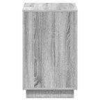 Mesa lateral Gris Sonoma 60 x 40 x 65 cm Madera de ingeniería