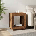 Mesa lateral Madera envejecida 60 x 40 x 65 cm