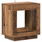 Mesa lateral Madera envejecida 60 x 40 x 65 cm