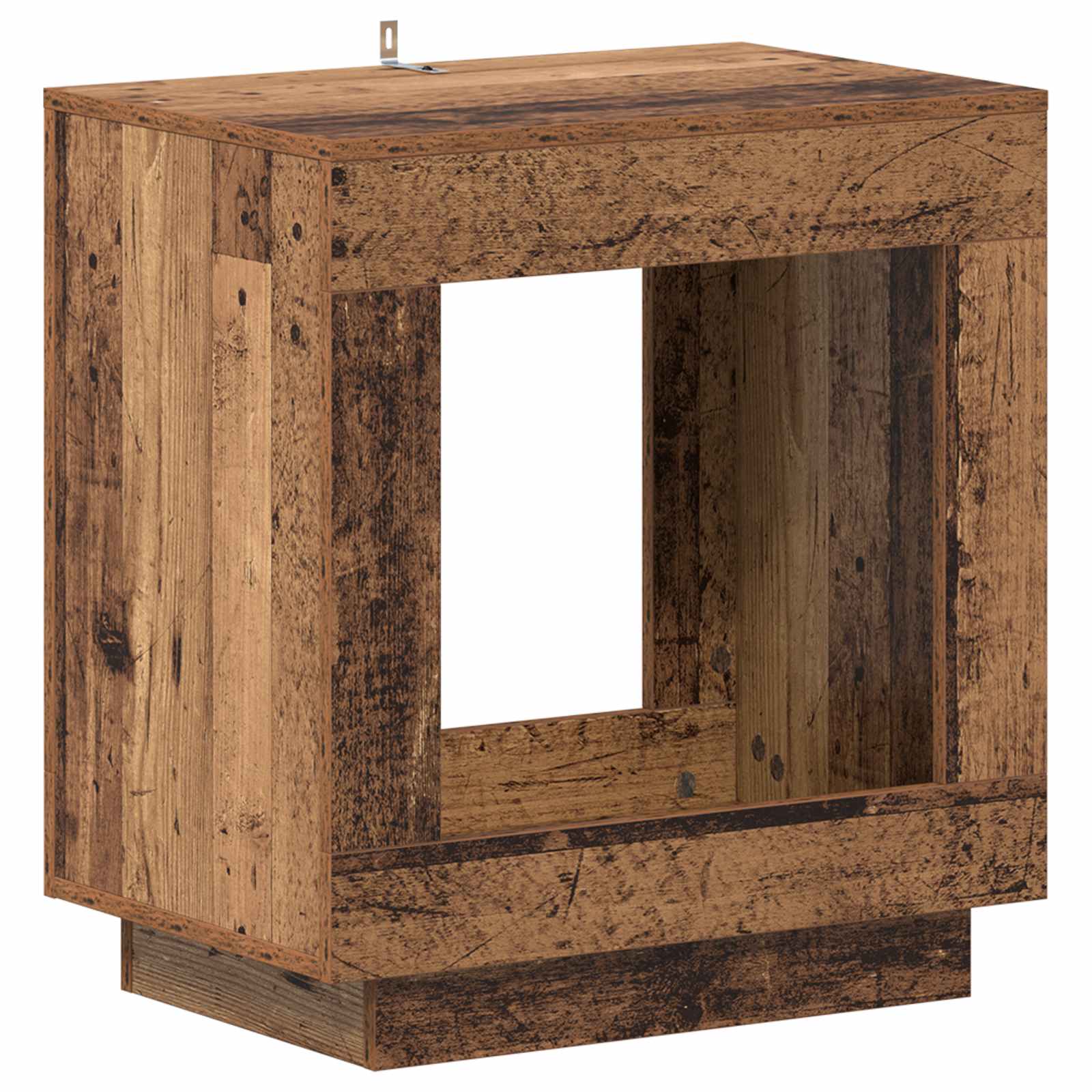 Mesa lateral Madera envejecida 60 x 40 x 65 cm