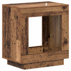 Mesa lateral Madera envejecida 60 x 40 x 65 cm
