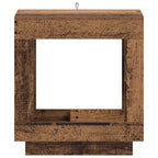 Mesa lateral Madera envejecida 60 x 40 x 65 cm