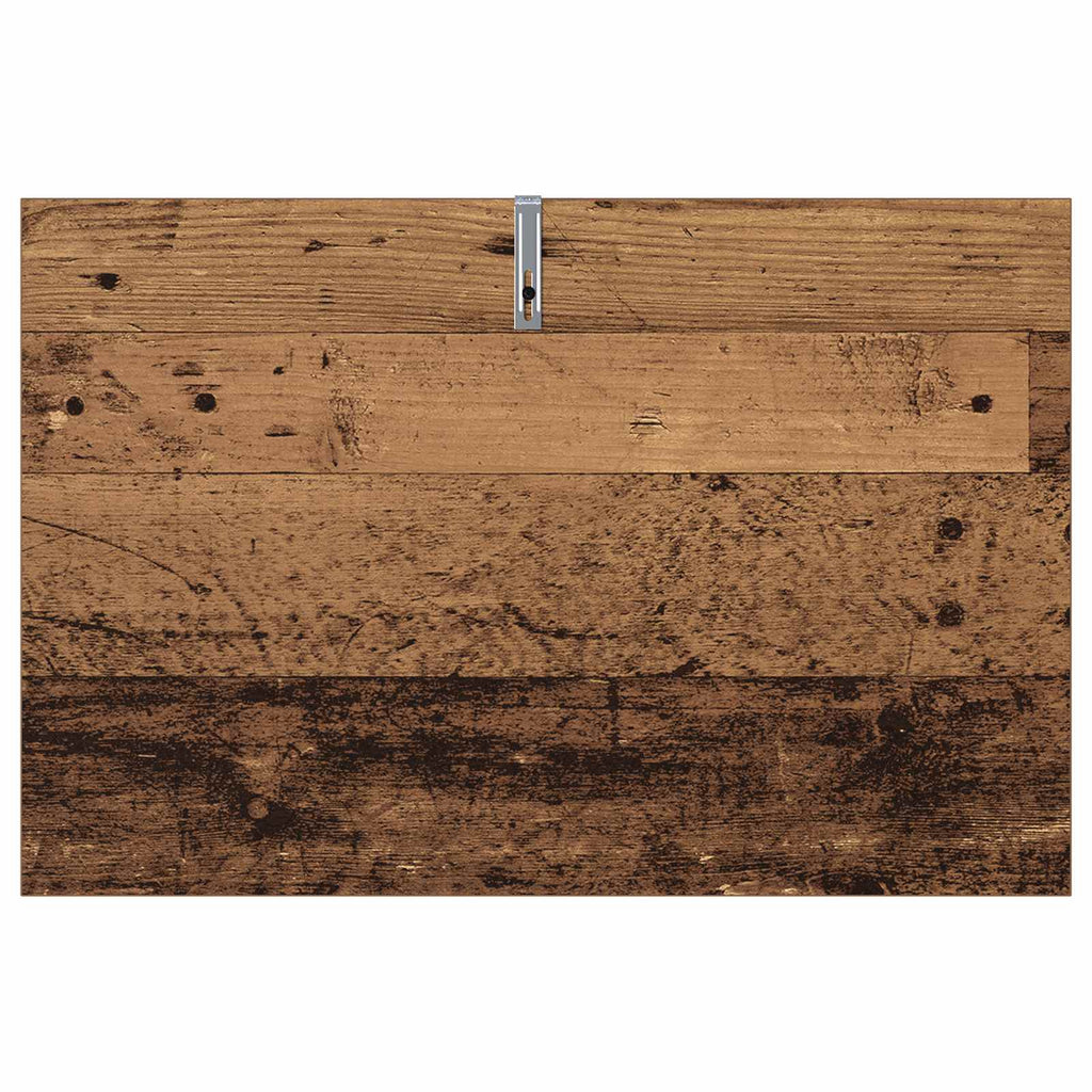 Mesa lateral Madera envejecida 60 x 40 x 65 cm