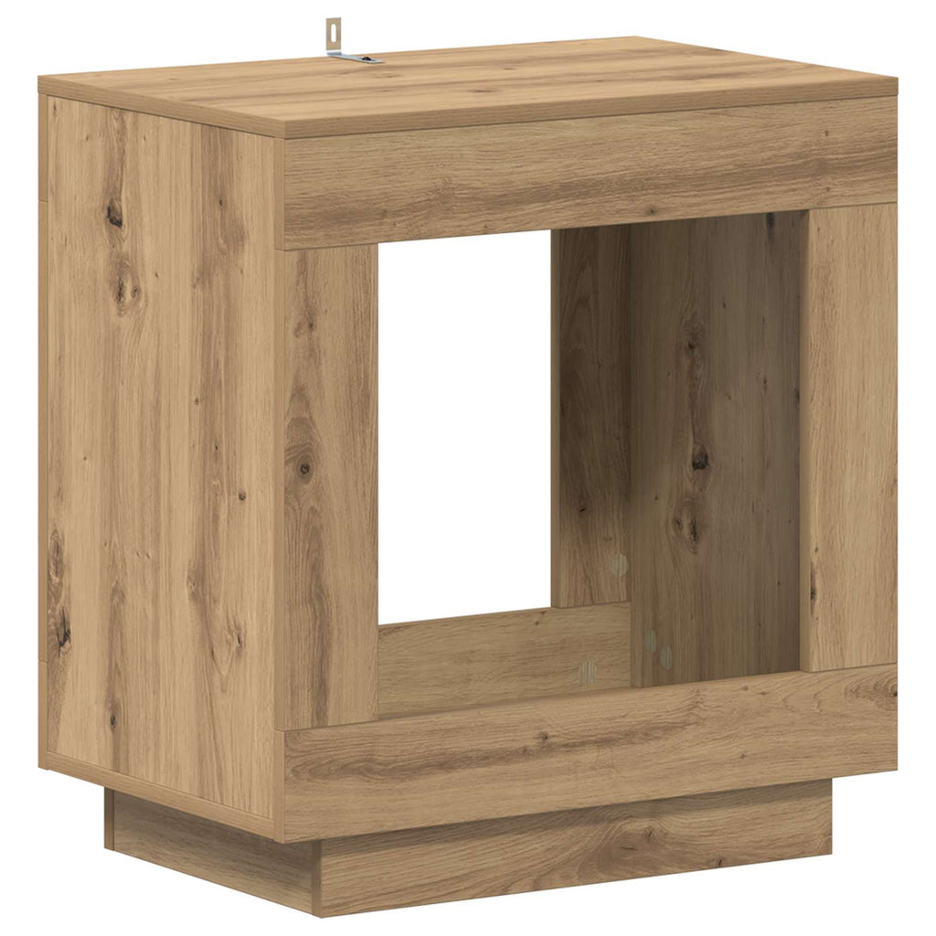 Mesa lateral Roble Artesanal 60 x 40 x 65 cm