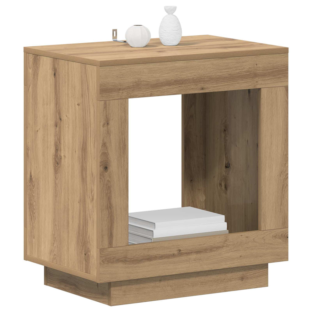 Mesa lateral Roble Artesanal 60 x 40 x 65 cm