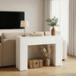 Mesa de centro Blanco 102 x 35 x 75 cm Madera de ingeniería