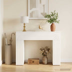 Mesa de centro Blanco 102 x 35 x 75 cm Madera de ingeniería