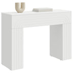 Mesa de centro Blanco 102 x 35 x 75 cm Madera de ingeniería