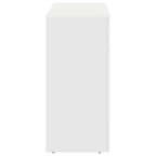Mesa de centro Blanco 102 x 35 x 75 cm Madera de ingeniería