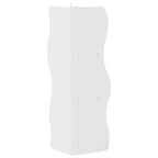 Estante de esquina Blanco 34 x 33 x 102 cm Madera de ingeniería
