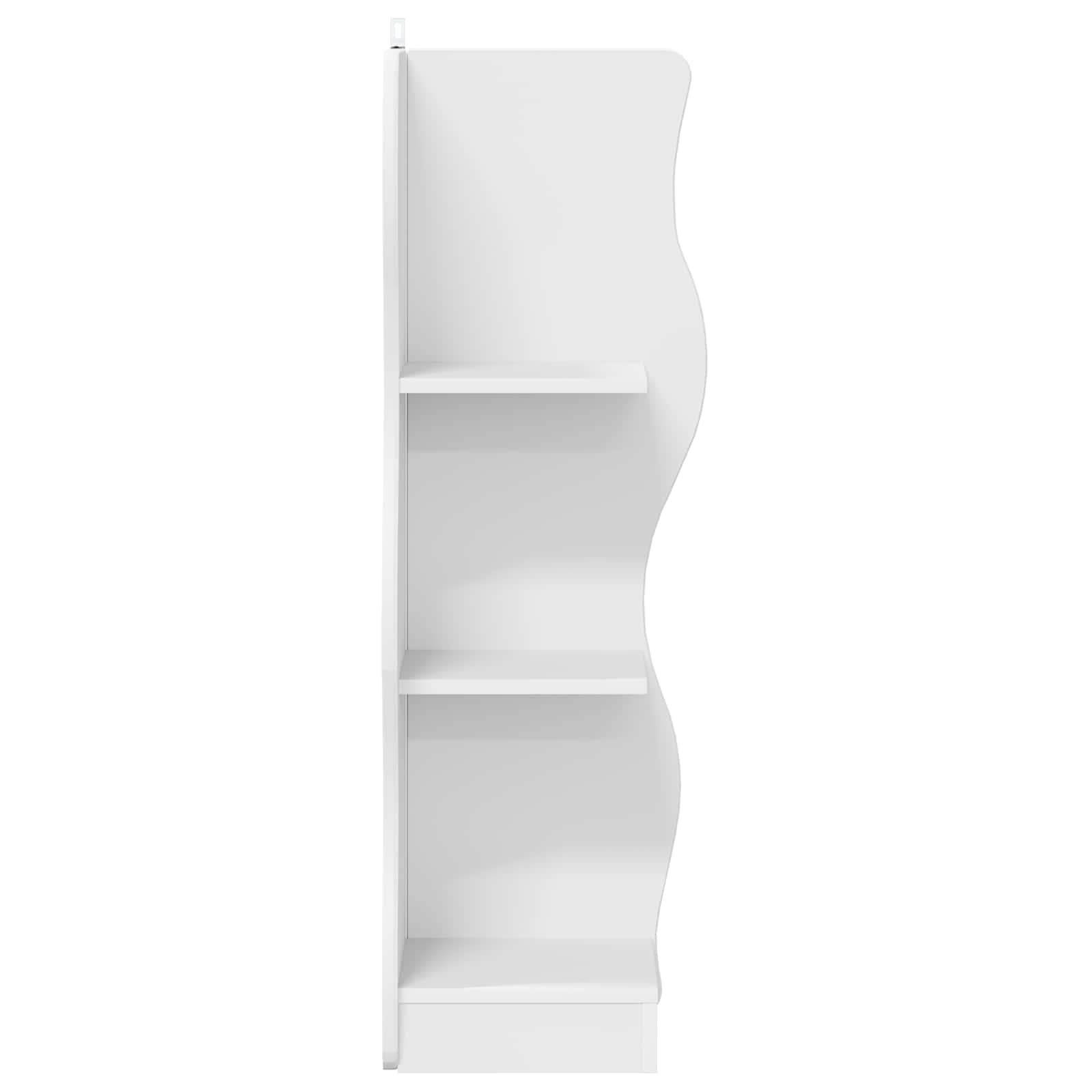 Estante de esquina Blanco 34 x 33 x 102 cm Madera de ingeniería