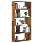 Librería Madera vieja 80 x 24 x 159 cm Madera de ingeniería