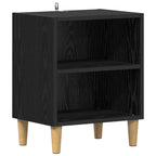 Mueble cama 2 pcs Roble Negro 40 x 30 x 50 cm